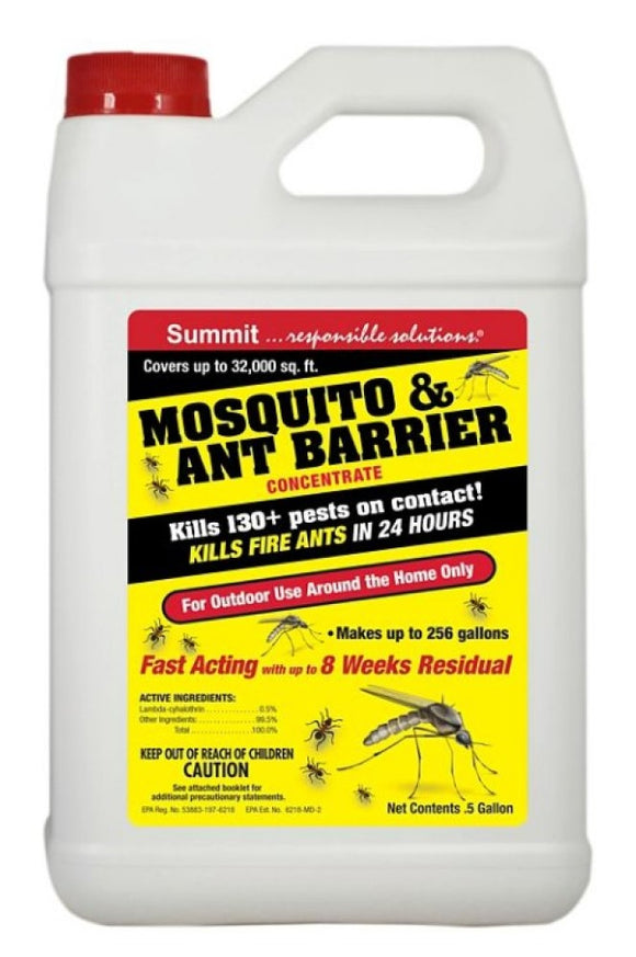 Summit 031-6 Mosquito and Ant Barrier Spray Concentrate 64 oz.