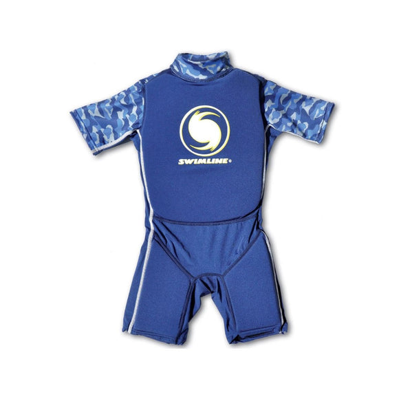 Swimline 9893BSL Lycra Swimsuit Medium Boys - Case of 6