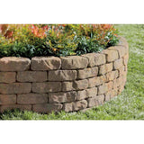 Mini Beltis 3 in. H x 8 in. W x 4 in. D Gray Charcoal Concrete Retaining Wall Block - Sold One Each