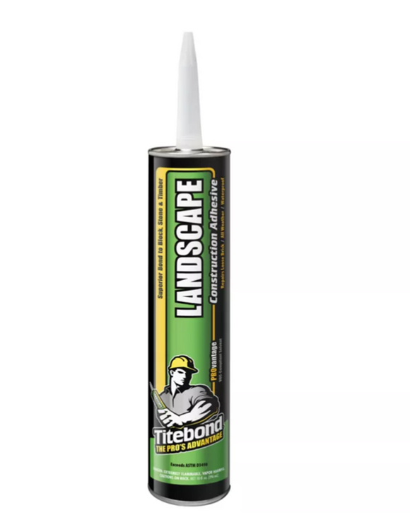 Titebond Provantage Landscape Construction Adhesive, 10 oz.