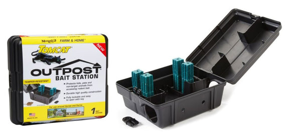 Tomcat 33424 Outpost Rodent Bait Station