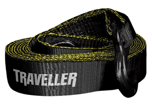 Traveller TS230BNR12 Commercial-Duty Tow Strap with Snap Hook,  2in. x 30 ft.