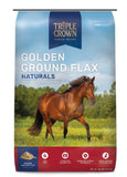 Triple Crown 3004485 Naturals Golden Ground Flax Horse Supplement, 25 lb. Bag