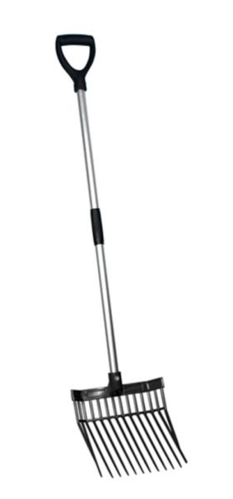 Tuff Stuff SBFS-BK Heavy-Duty Square Barn Fork- Black