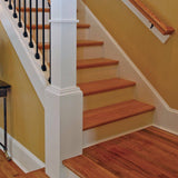 5/16 in. x 7.5 in. x 48 in. Red Oak and Primed Reversible Riser