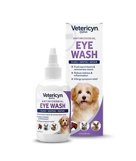 Vetericyn 1037 Plus 3 fl. oz. All Animals Antimicrobial Pet Liquid Eye Wash