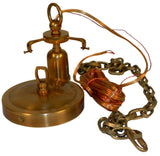 Visual Comfort TOB5226HAB/G4-CG Katie Ceiling Pendant, Hand-Rubbed Antique Brass