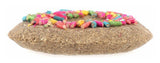 Ware Manufacturing 13076 Health-E Fiber-Rich Hay 1 Piece Donut Small Pet Treats