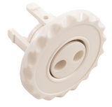 Waterway Plastics 224-1040G Gunite Pulsator M/J Eyeball Assembly - White