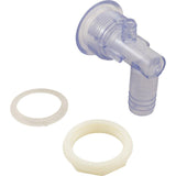 Waterway Cluster Storm 228-1558g a3/8"b w3/4"b Threaded Jet Body - Clear