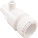 Waterway Poly Storm Gunite 229-1100 1"SPGX1.5"SPG Jet Body Assy - White