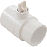 Waterway 400-4260 2"S x 2"Spg x 3/8"Fpt Tee with 3/8"Mpt Plug