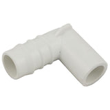 Waterway 411-3500 0.5" SPG x 0.75" Barb 90° Elbow Adapter Fitting For Pool/Spa Plumbing Applicaions