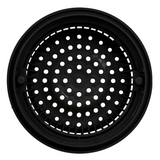 Waterway 640-2311 V 8" Round Anti Vortex Main Drain Grate w/Collar- Black