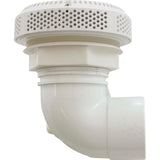 Waterway 640-3600 V White Super Hi-Flo 3-1/4"hs 2"s 90deg Suction Assy 640-3600V