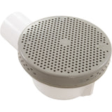 Waterway 640-4347 3/4"S Plastic Drain Floor - Gray