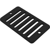 Waterway 642-2801 2" x 4" Deck/Gutter Drain Grate - Black