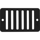 Waterway 642-2801 2" x 4" Deck/Gutter Drain Grate - Black