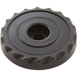 Waterway 662-3011 F.A.S. 1" Scalloped Knob - Black