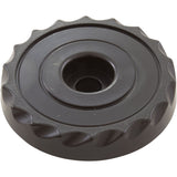 Waterway 662-3011 F.A.S. 1" Scalloped Knob - Black