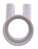 Waterway 672-7110 2"x2" Slip, 3/4" Barb, 4 Port Flow Thru Manifold