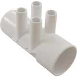Waterway Plastics 672-7610 2”Shr x 2”Shr Sct x (4) 3/4”Sb Ports Manifold