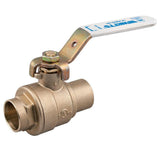 3/4 in. Brass Sweat x Sweat Full Port Solder Ball Valve