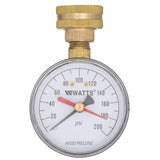 3/4 in. Plastic Water Pressure Test Gauge