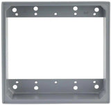 Commercial Electric WDE000G Gray 2-Gang Weatherproof Extension Box Cast Metal