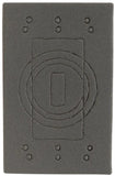 Commercial Electric WGS100 Weatherproof Replacement Gaskets 1 Gang Black