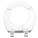 Richfield Lift-Off Never Loosens Round Closed Front Toilet Seat in White
