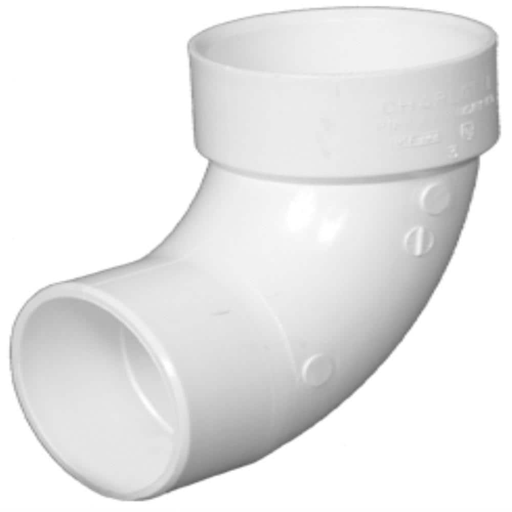3 in. PVC DWV 90-Degree Street Elbow Fitting – BelowCost Products