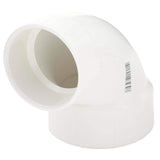 3 in. x 4 in. DWV PVC Closet Bend Reducing Hub x Hub Elbow Fitting