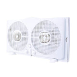9 in. Twin Window Fan