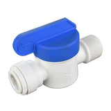 3/8 in. O.D. x 3/8 in. MIP NPTF Polypropylene Push-to-Connect Valve Fitting