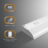ProWire Direct Wire 24 in. LED White Under Cabinet Light by Ultra Pro Grade