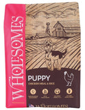 Wholesomes 2100087 Puppy Chicken Meal and Rice Dry Dog Food 16.5 lb. Bag