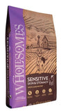 Wholesomes 2100115 Sensitive Skin and Stomach Lamb Recipe All Life Stages Dry Dog Food 30lb. Bag