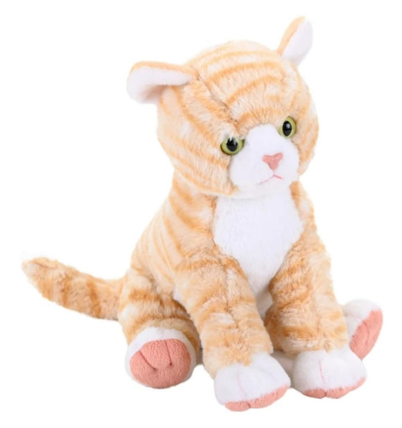 Wild Republic 26630 Cuddlekins Orange Tabby Cat Stuffed Animal 12 inch for Kids