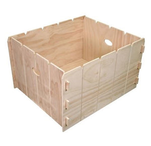 ImPECKables WWCKBBTSC-101 Baby Chick Brooder Wooden Box Beige, 15.5" Height