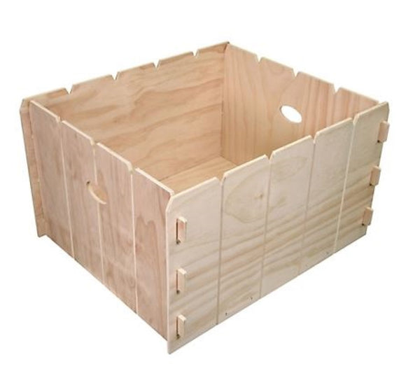 ImPECKables WWCKBBTSC-101 Baby Chick Brooder Wooden Box Beige, 15.5