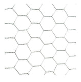 Garden Zone 308404B 1 in. Mesh x 25 ft. x 24 in. Galvanized Hex Poultry Netting