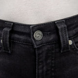 Ridgecut YLB-4045 Women's Flex Denim 5-Pocket Skinny Jeans, Black, Size 16