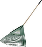 GroundWork YN-PR001-30L Leaf Rake 31.5 Inch Green Polypropylene