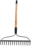 GroundWork YN-R002-16-5L Carbon steel 16-Tine Welded Bow Rake 16 Inch
