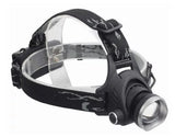 JobSmart Adjustable Focusing Function 250-Lumen Aluminum Housing LED Headlight