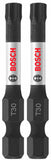 Bosch ITT30202 Impact Tough T30 Driver Bit 2-inch 2 pcs.