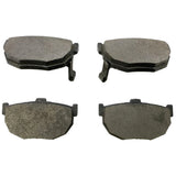 Beck/Arnley 087-1245 Semi Metallic Silver Supreme Disc Brake Pad