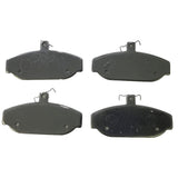 Beck/Arnley 087-1259 Semi Metallic Silver Supreme Brake Pads