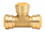 ProBite LF824R Durable Tee Fitting Lead-Free Brass 0.75 in. Size Push-to-Connect